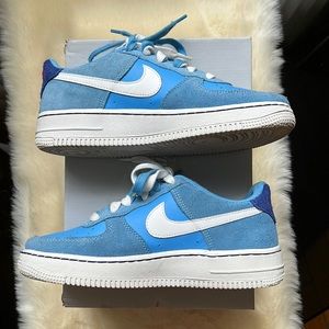Nike Air Force 1 Low University Blue/ White/ Deep Royal Blue Size 5,5 Y